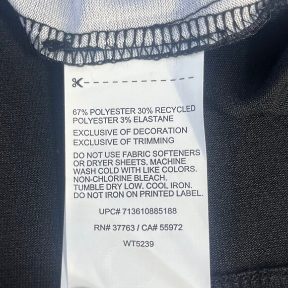 Ben Hogan Golf Polo Shirt Mens Small Black Blue New Moisture Wicking UPF15 - Picture 6 of 9